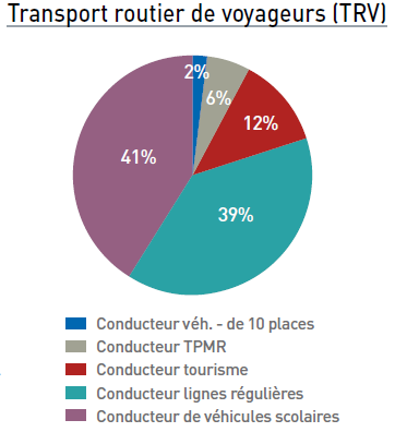 Répartition des effectifs conduite